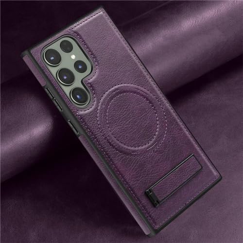 Protection magnétique sans fil avec support pour Samsung S22 S23 S24