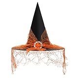 SITUATIONS D'UTILISATION : ce chapeau de sorcière halloween convient à différentes occasions, telles que les fêtes d'Halloween, les jeux de « trick-or-treat », les fêtes costumées et les fêtes d'anniversaire