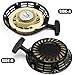 Recoil Starter Pull Start Assembly Replacement for Predator 212 196cc 212cc 224cc 6.5HP 7HP OHV Engine Replacement for Coleman Ct200u Bt200x CT200u-ex KT196 Go Kart Mini Bike Generator Lawnmower Part