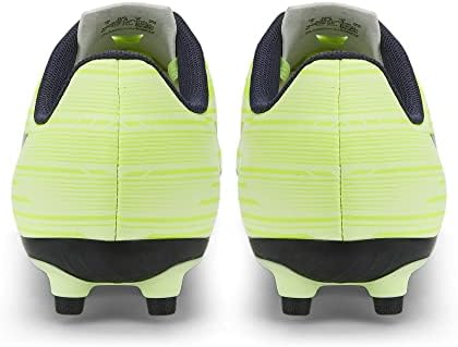 PUMA Rapido III Firm Artificial Ground Sneaker, Parisian Night-Fresh Yellow-Ebony, 13 US Unisex Big Kid | Image 1
