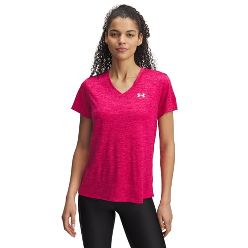 Image of Under Armour Women's Tech Twist V Neck Short Sleeve T-Shirt