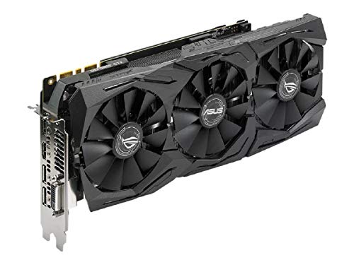 ASUS ROG-STRIX-GTX1080TI-11G-GAMING GeForce GTX 1080 Ti 11GB GDDR5X graphics card - graphics cards (NVIDIA, GeForce GTX 1080 Ti, 7680 x 4320 pixels, 2-Way SLI, 7680 x 4320 pixels, 11 GB)
