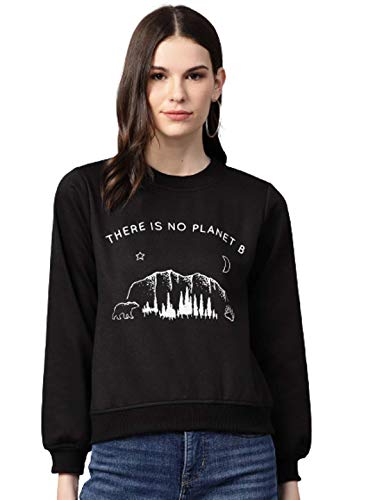 Image of pluss Women's Fleece Round Neck Sweatshirt