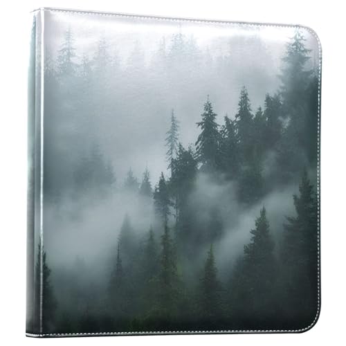 Álbum de fotos adhesivo DIY FLildon Scrapbook Album natural con encuadernador de 3 anillos, 40 páginas, tamaño 11.8 x 11.2 pulgadas miniatura 1