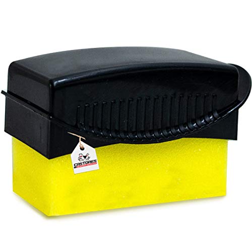 Aplicador de Pneu Pretinho Amarelo Mandala