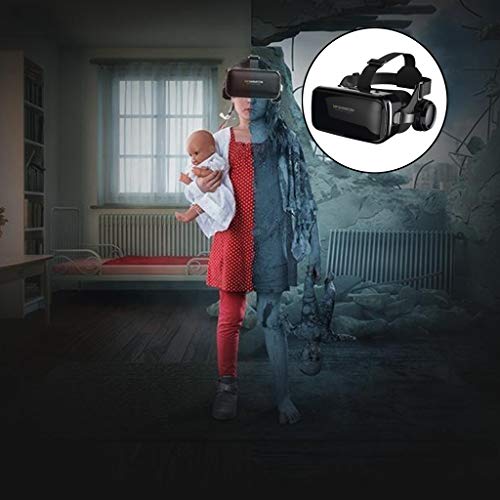 Homyl Vr shinecon 6.0 vr fone de ouvido óculos 3d realidade virtual fone de ouvido para jogos de vr