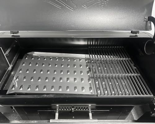 GLOWYE Drip Tray Heat Baffle Replacement for Camp Chef 36 Series Pellet Grills, SmokePro LUX 36, SGX 36, PG36SGX-1, Woodwind WiFi 36, BAC-006 Drip Pan Heat Baffle for Traeger 34 Series Grills by GLOWYE - Image 3