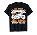 Lustige Motorrad - Zwei R&auml;der bewegen die Seele Biker Spruch T-Shirt