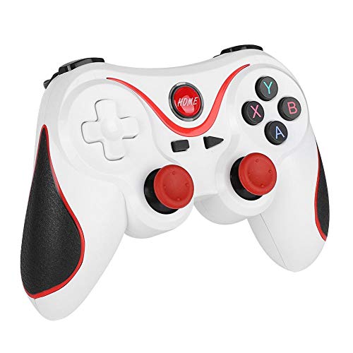 Mando Inalámbrico, Controlador de Juego Móvil Wireless Gaming Controller Gamepad Joystick para iOS/Android Teléfonos Compatible con PC/Computadora Portátil (Windows XP/ 7/8/10) y PS3 Cover