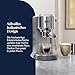 De'Longhi Dedica Duo - Perfetto Kompakte Siebträgermaschine Espressomaschine mit Soft-Touch-Icons, manuellem Milchaufschäumer für Espresso, Cappuccino und Cold Brew, 15cm breit, Metall (EC890.M)