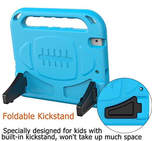 Ledniceker Kids Case For Ipad 9.7 2018/2017 & Ipad Air 2 - [Built-In Screen Protector][Light Weight Handle] Shockproof Stand Case For Ipad 9.7 Inch 2018(6Th Generation) / 2017(5Th Gen) - Blue #TOP7