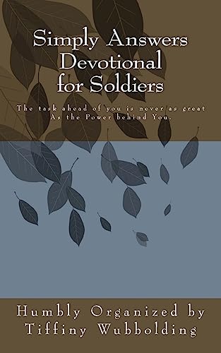 Simply Answers Devotional for Soldiers