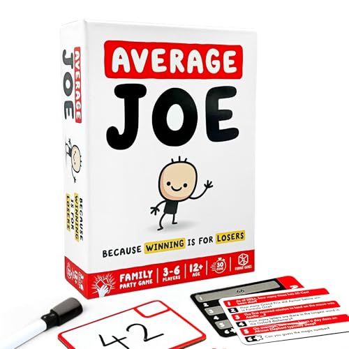 Average Joe juego de mesa con 600 preguntas divertido para 3-6 jugadores miniatura 1