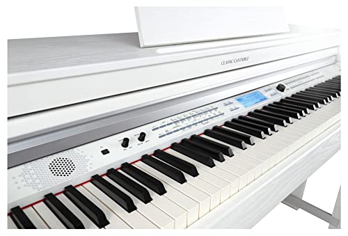 Classic Cantabile DP-A 610 Piano Numérique – 88 touches clavier électronique – Synthetiseur avec USB-MIDI, 1200 voix… - Les Beatles, Paul McCartney, John Lennon, RIngo Starr, George Harrison Classic Cantabile DP-A 610 Piano Numérique - 88 touches clavier électronique - Synthetiseur avec USB-MIDI, 1200 voix… – Image 6