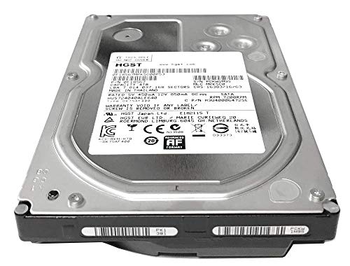 Hgst Ultrastar Hus724040Ale640 (0F18567) 4Tb 64Mb 7200Rpm Sata 6Gb/S 3.5In Internal Enterprise Hard Drive - 5 Year Warranty (Renewed) #TOP2