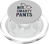 Pequeños Pantalones Divertidos de MR Smarty para los últimos 100 días de Escuela My Smartie PopSockets PopGrip para MagSafe