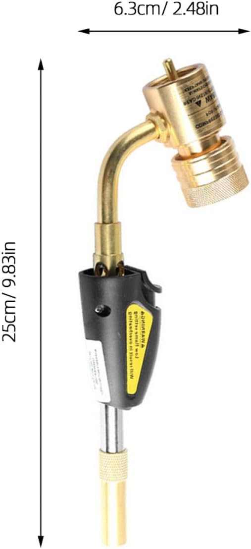 Welding Tool Electronic Ignition Adjustable Flame Durable Material Gas Style Propane Gas