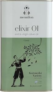 Memilon Elixir 01 – Griechisches Natives Olivenöl Extra 3L | Einzelherkunft Phaistos, Kreta | Säuregehalt 0,3% | Laborgeprüft | Kaltgepresst | Hoher Polyphenolgehalt