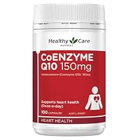 Healthy Care CoEnzyme Q10 150mg - 100 Capsules | Supports Heart Health