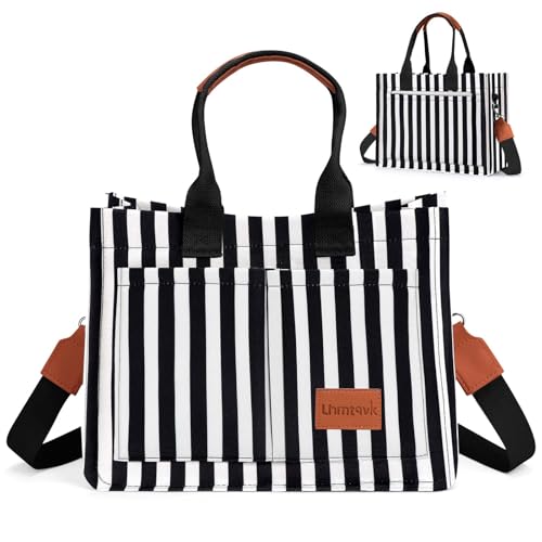 Black And White Structured Bag
