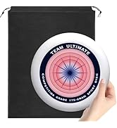 HONGECB Frisbee Ultimate, Wettkampf Scheibe, aus Bio Kunststoff, Professionelle Wurfscheibe mit A...