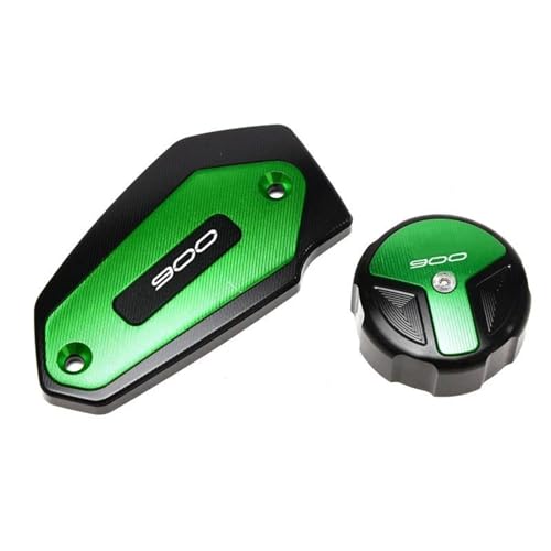 Tapa de depósito de frenos en aluminio azul anodizado para motos Kawasaki Z900 4