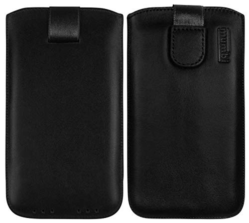 Mumbi Custodia in vera pelle compatibile con