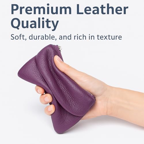 Personalize Joyfullygo Wallets for Women, Custom Unisex Pebble Leather Wallet for Name, Coin Card Holder with Rfid Anti-Theft Protection Waterproof3