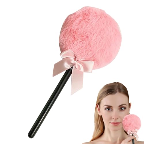 Polvo Puff Maquillaje | Puff Cara,6 Piezas Reutilizables Forma Chupete Accesorios Belleza Base Aplicación Contorno Casa Viaje