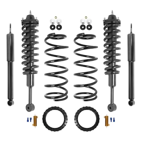 Suncore - Front  Rear Air Ride Suspension To Complete Struts  Coil Springs Wi...