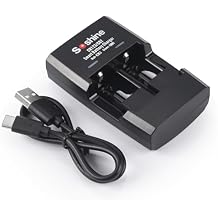 شاحن بطارية Soshine CR2 RCR123A لـ RCR123 16340 CR2 15270 LiFePO4 بطارية 3V شاحن بطارية قابلة للشحن