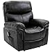 Produktbild HOMCOM Massagesessel Relaxsessel mit Wärmefunktion und Vibration 160°-Liegeposition PU Schwarz 94 x 93 x 106 cm