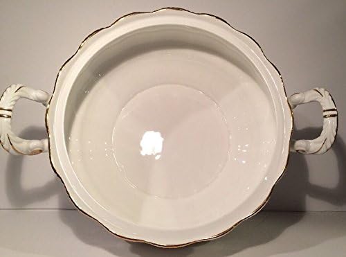 Beautiful Royal Standard Mandarin Lidded Serving Bowl/ Tureen. (LARGE, Porcelain Bone China)