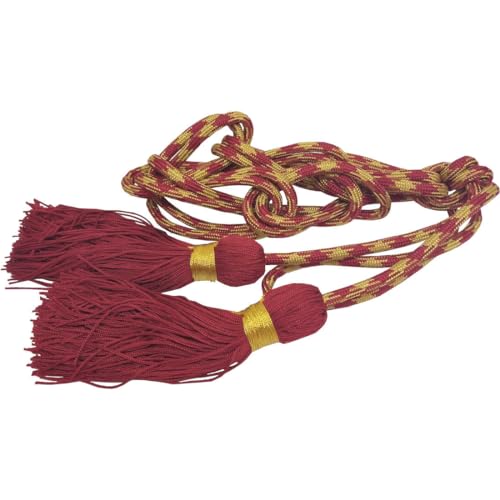 Cingulo religieux rouge cordon pour aube liturgique de pretre et confrerie