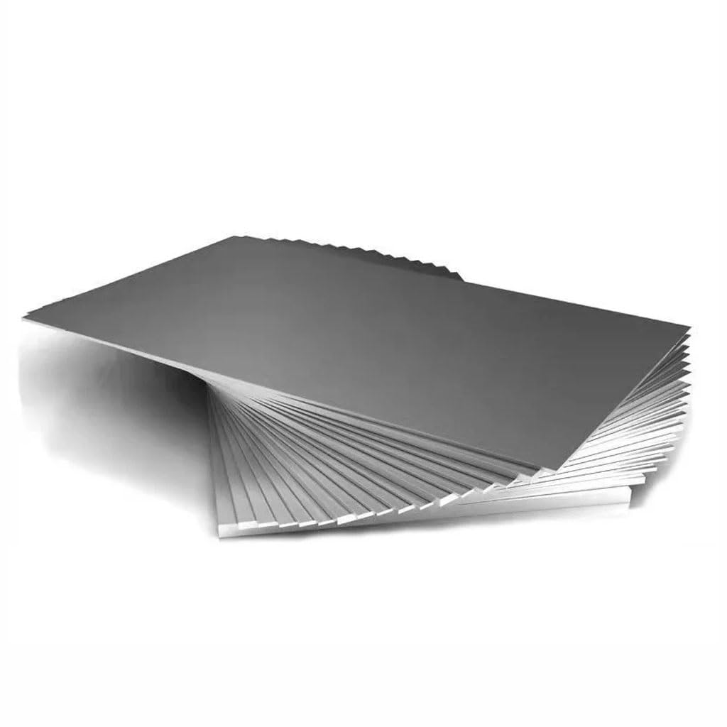 Dicke 0,2–1 Mm, 301 Edelstahlblech, Metallfolienplatte, DIY-Teil(1.0mm)