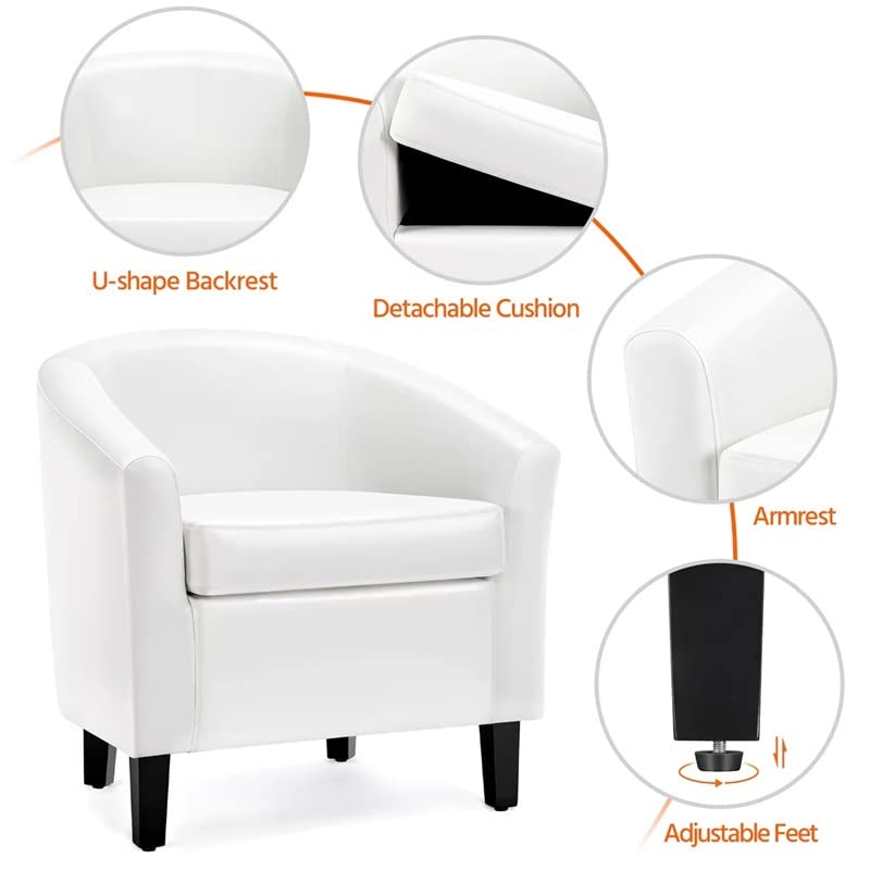 Fauteuil capitonné simili cuir et pieds acier chromé Body-Couleur Aqua 24 Fuchsia | Leroy Merlin