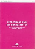  Programmheft Max Frisch BIEDERMANN UND DIE BRANDSTIFTER Premiere 20. September 2019 Grillo Theater Spielzeit 2019 / 2020