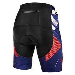 BSBUY Culotte Ciclismo Hombre, Ciclismo Pantalones...: 【SILLÍN DE GEL 5D】El sillín de gel 5D proporciona una potente amortiguación y absorción de impactos. Se mantiene fresco y cómodo incluso en recorridos largos. El gel resistente se adapta perfectamente a las curvas del cuerpo, aliviando eficazmente la...