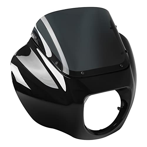 Image of Green-L Headlight Fairing Windshield Fit for Harley Softail Street Bob