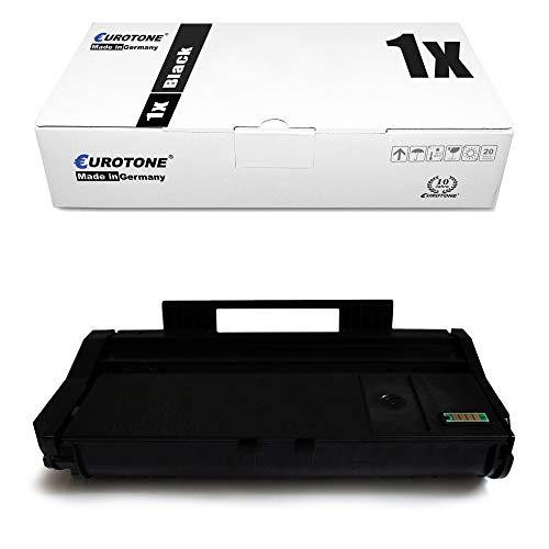 1x Eurotone Toner für Ricoh Aficio SP 100 112 SU SUe SFE SF e ersetzt 407166 TYPESP100LE Cover