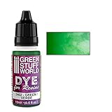 Contiene un pipeta fina Green Stuff World - Resin Dye Green Verde