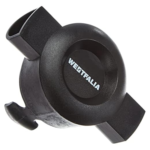 WESTFALIA Automotive Verschluss-Stopfen 933034630101 für abnehmbare Anhängerkupplung (nicht universell einsetzbar) - Schutz vor Wasser und Schmutz bei Nicht-Gebrauch der AHK