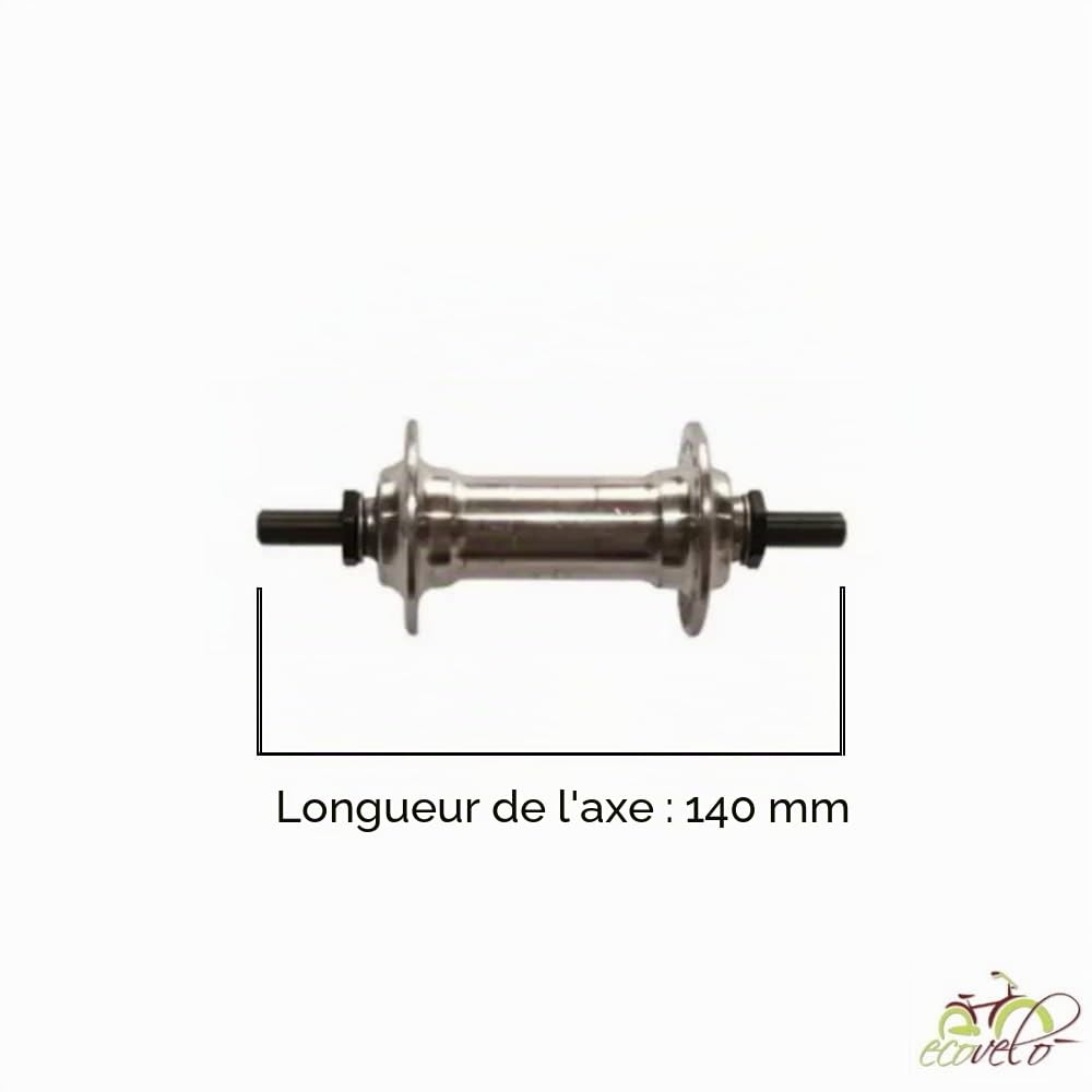 ECOVELO Roue Vélo BMX Argenté 20" x 1,75 - Roue Libre 16 dents - Frein à Bordure