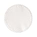 Cellulose Coaster, 4" Dia, White PK1000