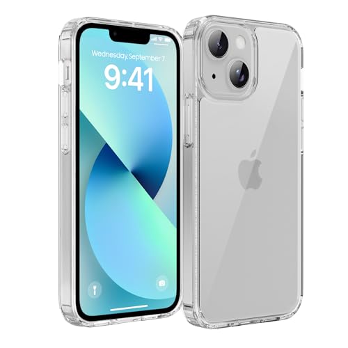 CAKUPAJC �Ή� iPhone 13 Mini �P�[�X�y�ČRMIL�K�i�E���ϖh�~�z�N���A ��phone 13Mini �J�o�[ ��ʃ����Y�ی� �ϏՌ� �w��h�~ ���^�y�� ����~�� PC�w��TPU�o���p�[ ������� �V���v�� �X�}�z�P�[�X 5.4�C���`