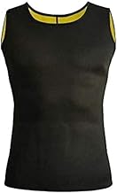 قميص رجالي رياضي مستوحى من الساونا، مزوّد بخصائص مدمجة لشد الخصر وتحفيز التعرق، ومصنوع من بوليمرات حرارية عالية التقنية لتعزيز حرق الدهون بشكل أسرع وإبراز العضلات