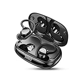 Bluetooth 5.3 Kopfhörer Sport, In Ear Kopfhörer Kabellos Stereo mit Mic, 60 Std Spielzeit mit Ladekoffer LED Anzeige, Tiefer Bass, IPX7 wasserdichte Lauf Kopfhörer mit Ohrhaken