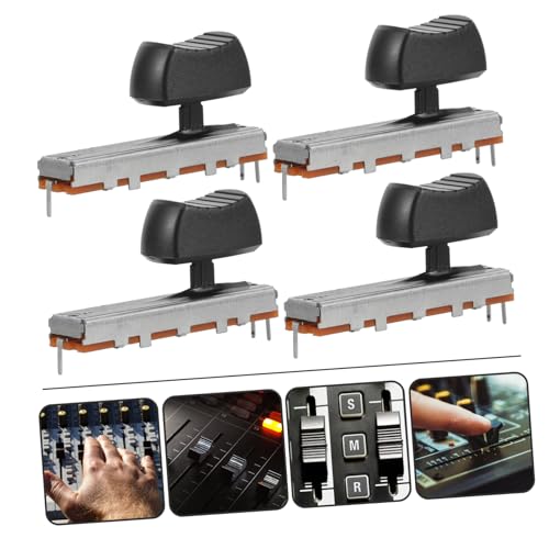 Toyvian 4 Pcs Potenciômetro Deslizante Ferramentas Potenciômetro Para Ajuste Potenciômetro De Ajuste