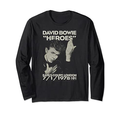 デヴィッド・ボウイDavid Bowie - Earl's Court 長袖Tシャツ デヴィッド・ボウイDavid Bowie - Earl's Court 長袖Tシャツ