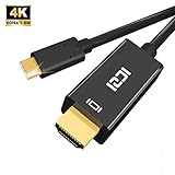 💻 Compras productos de calidad es ahorrar tu dinero: El conector de aluminio y el puerto dorado de contacto mejora el hdmi a usb c ,más robusto.Promete conexiones perfectas ,se mantenga en buena condición por mucho tiempo .Ahorra su dinero con possible